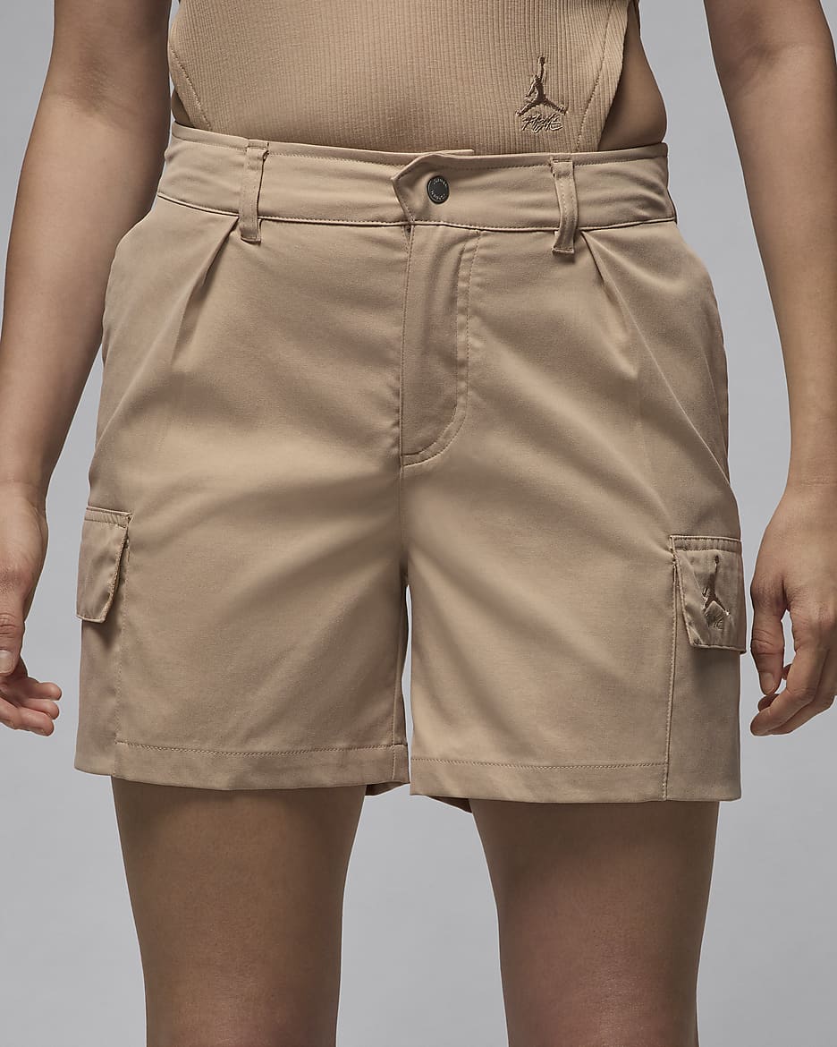Nike khaki shorts womens 2025